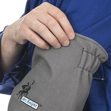 Manchettes de soudage grises en coton ignifugé - La paire