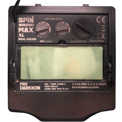 Cagoule de soudage NEUTRON 291 -TEINTE VARIABLE de 9 à 13 - Le Comptoir du Soudeur