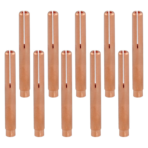Pince porte électrode Lens pour torche TIG SR-9/20 - L 40mm - ø 3,2mm - Lot de 10 pièces - Le Comptoir du Soudeur