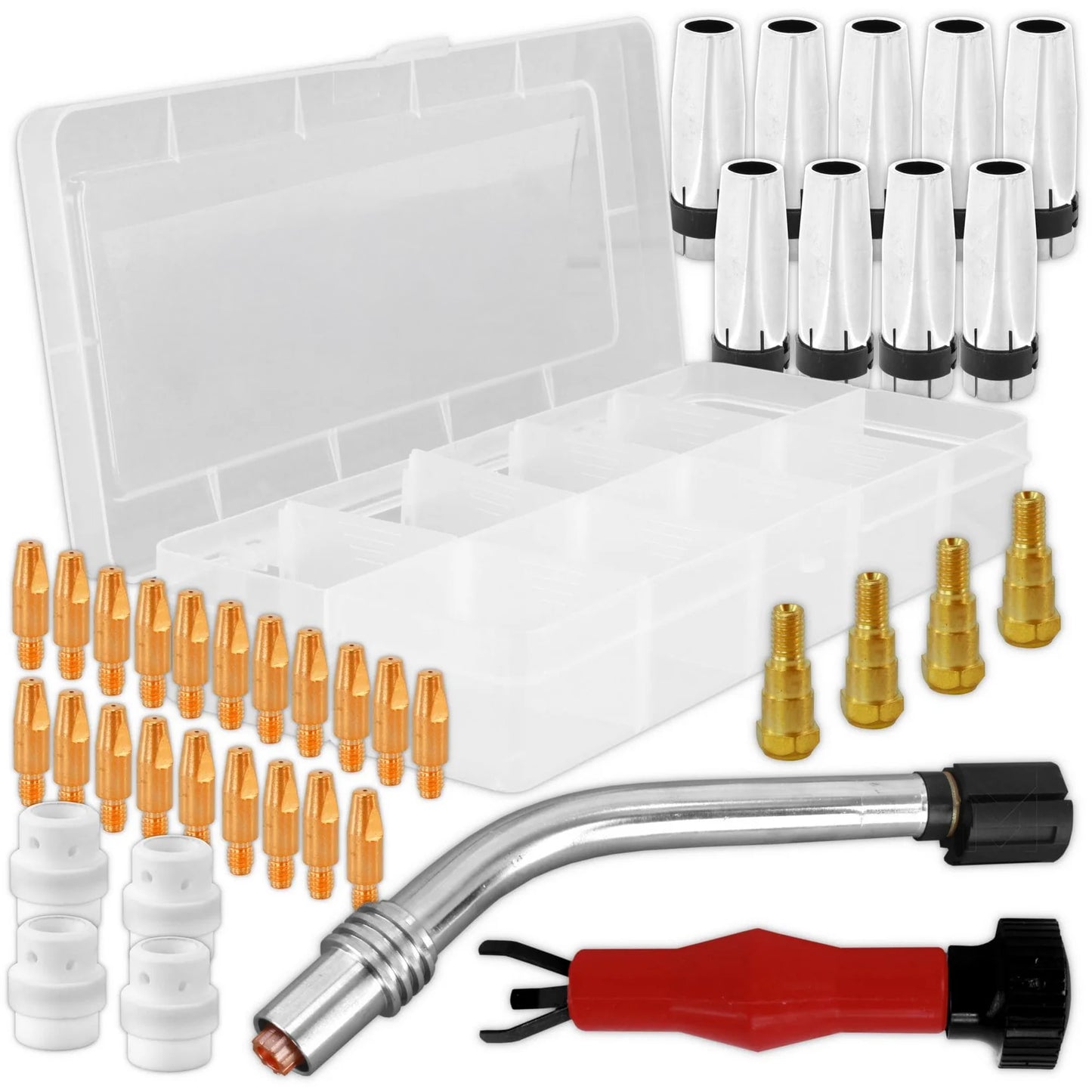 Pièces de rechange pour torche MB-24 - Kit de 40 pièces