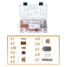 Pièces de rechange pour torche plasma NW141 type TRAFIMET- Kit de 29 pièces