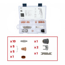 Pièces de rechange pour torche plasma PT45 Standard- Kit de 25 pièces