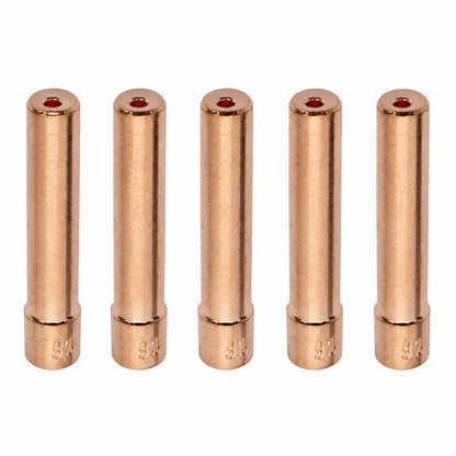 Pince porte électrode Lens pour torche TIG SR-17/18/26 - L 29mm - ø 2,4mm - Lot de 5 pièces