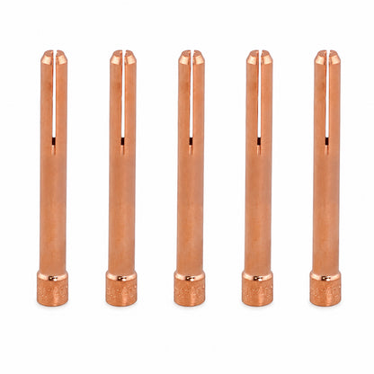 Pince porte électrode standard pour torche TIG SR-17/18/26 - L 50mm - ø 1mm - Lot de 5 pièces