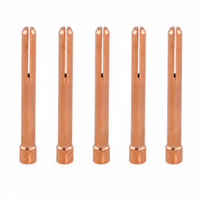 Pince porte électrode standard pour torche TIG SR-17/18/26 - L 50mm - ø 2mm - Lot de 5 pièces