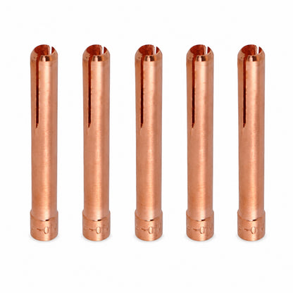 Pince porte électrode standard pour torche TIG SR-17/18/26 - L 50mm - ø 4mm - Lot de 5 pièces