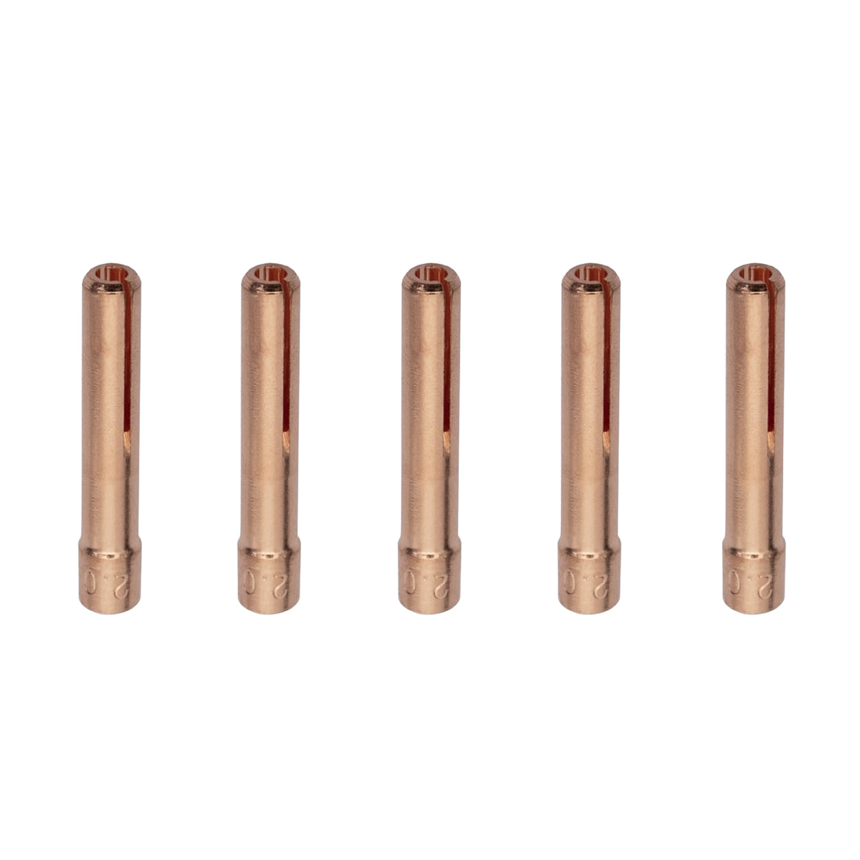 Pince porte électrode standard pour torche TIG SR-9/20 - L 25mm - ø 2mm - Lot de 5 pièces