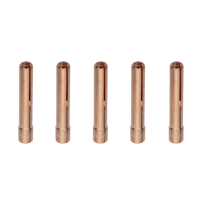 Pince porte électrode standard pour torche TIG SR-9/20 - L 25mm - ø 2mm - Lot de 5 pièces