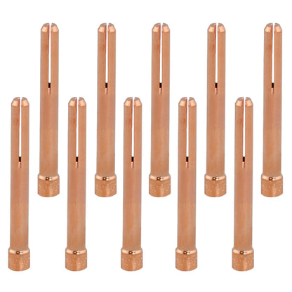 Pince porte électrode standard pour torche TIG SR-17/18/26 - L 50mm - ø 1mm - Lot de 10 pièces - Le Comptoir du Soudeur