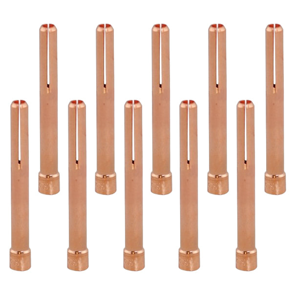 Pince porte électrode standard pour torche TIG SR-17/18/26 - L 50mm - ø 3,2mm - Lot de 10 pièces - Le Comptoir du Soudeur