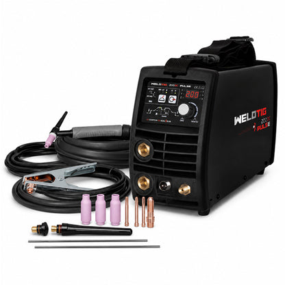 Poste à souder TIG DC PULSE 200A - WELDTIG 200DC -  ACIER/INOX - 220V - Garantie 5 ans
