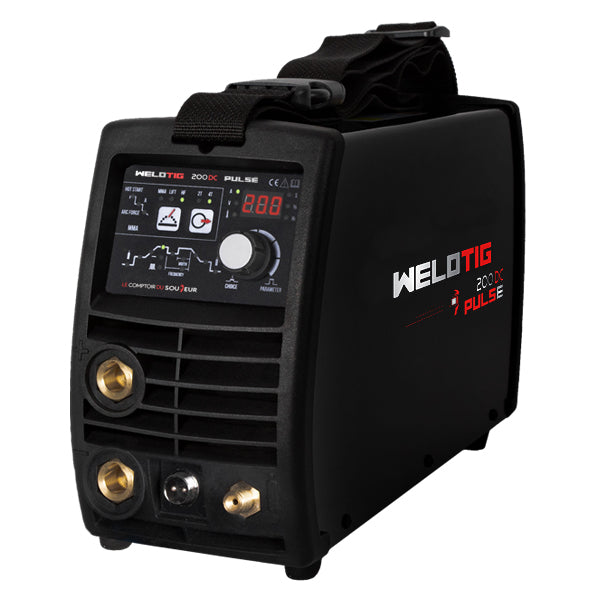 Poste à souder TIG DC PULSE 200A - WELDTIG 200DC -  ACIER/INOX - 220V - Garantie 5 ans