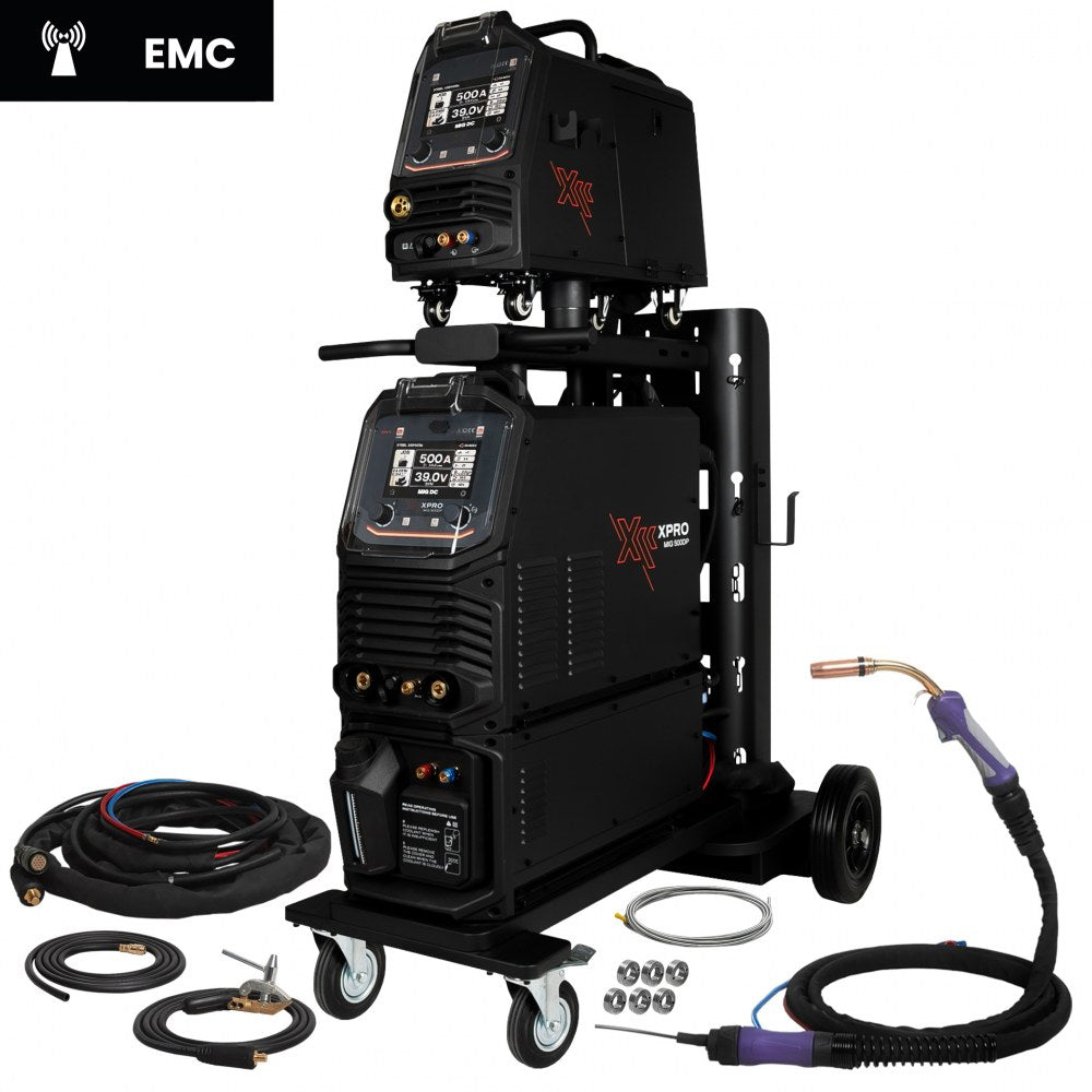Poste à souder XPro MIG DOUBLE PULSE 500A - 380V - SYNERGIQUE - Garantie 3 ans