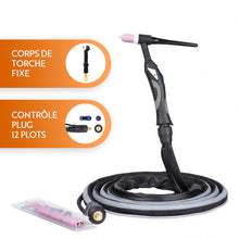 Torche EasyTIG 17 - Corps fixe/flex - 4m/8m - Refroidi air