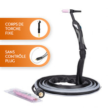 Torche EasyTIG 09 - Corps fixe/flex - 4m/8m - Refroidi air