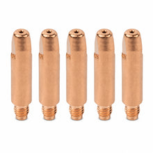 Tube contact acier pour torche MIG/MAG MB-25 et MB-36 - M6x28 mm - Lot de 5 pièces