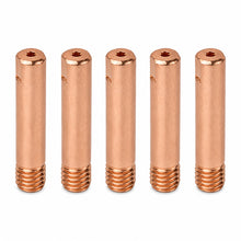 Tube contact aluminium pour torche MIG/MAG MB-15 - M6x25 mm - Lot de 5 pièces