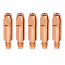 Tube contact aluminium pour torche MIG/MAG MB-25 - M6x28 mm - Lot de 5 pièces