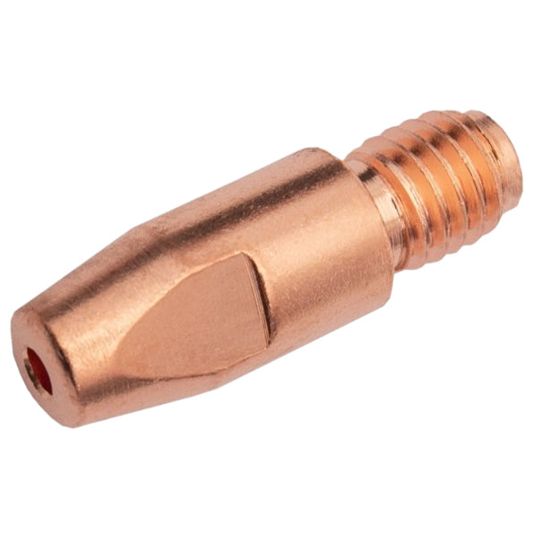 Tube contact acier pour torche MIG/MAG MB-501 - M6x28 mm - Lot de 10 pièces