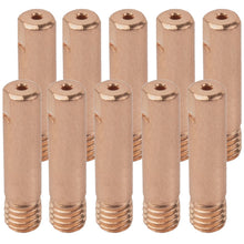 Tube contact aluminium pour torche MIG/MAG MB-15 - M6x25 mm - Lot de 10 pièces