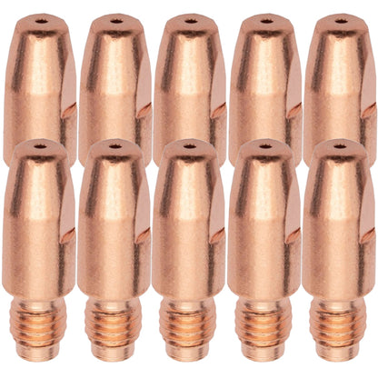 Tube contact aluminium pour torche MIG/MAG MB-501 - M8x30 mm - Lot de 10 pièces