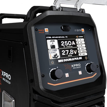 Poste à souder XPro MIG DOUBLE PULSE 260A - 220V - SYNERGIQUE - Garantie 3 ans