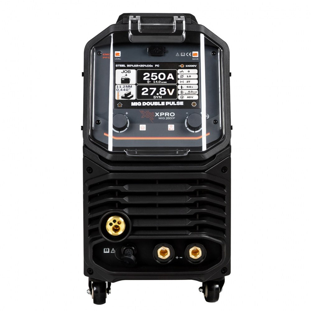 Poste à souder XPro MIG DOUBLE PULSE 260A - 220V - SYNERGIQUE - Garantie 3 ans