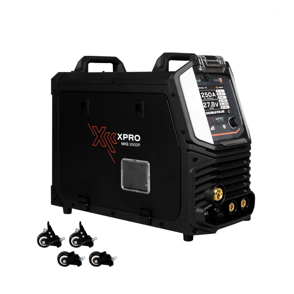 Poste à souder XPro MIG DOUBLE PULSE 260A - 220V - SYNERGIQUE - Garantie 3 ans
