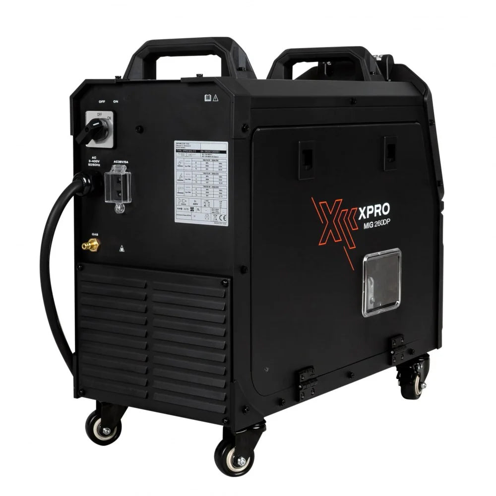 Poste à souder XPro MIG DOUBLE PULSE ( La rapidité du MIG, la finition d’un cordon TIG ) 260A -  ACIER/INOX/ALU - 220V - SYNERGIQUE - Garantie 5 ans