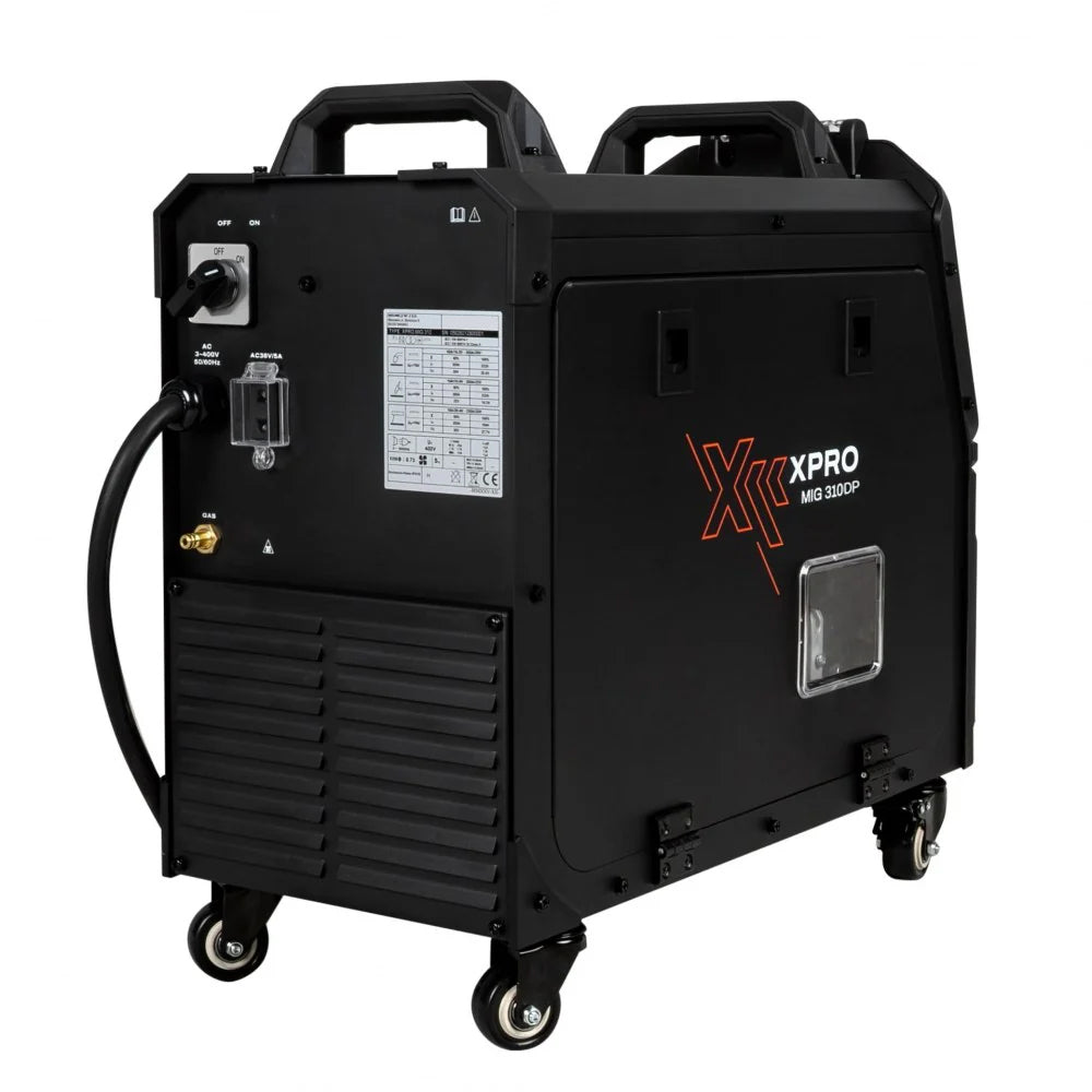 Poste à souder XPro MIG DOUBLE PULSE ( La rapidité du MIG, la finition d’un cordon TIG ) 300A -  ACIER/INOX/ALU - 380V - SYNERGIQUE - Garantie 5 ans