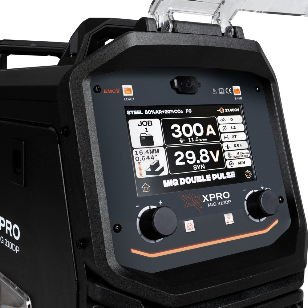 Poste à souder XPro MIG DOUBLE PULSE 300A - 380V - SYNERGIQUE - Garantie 3 ans