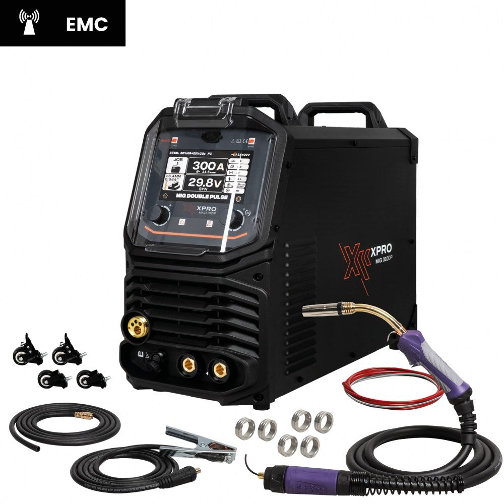 Poste à souder XPro MIG DOUBLE PULSE 300A - 380V - SYNERGIQUE - Garantie 3 ans