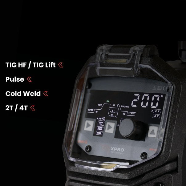 Poste à souder XPro TIG DC PULSE 200A - Garantie 5 ans