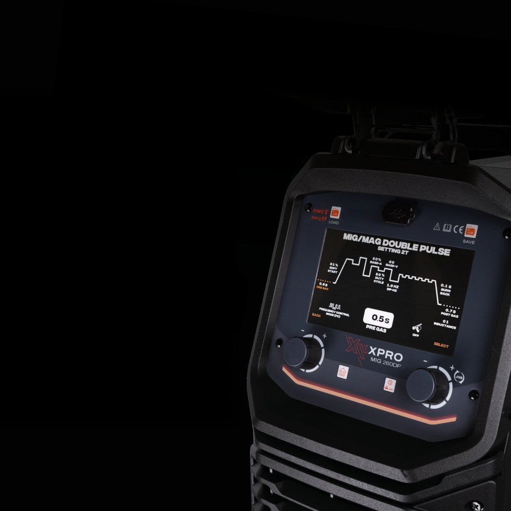 Poste à souder XPro MIG DOUBLE PULSE 260A - 220V - SYNERGIQUE - Garantie 3 ans
