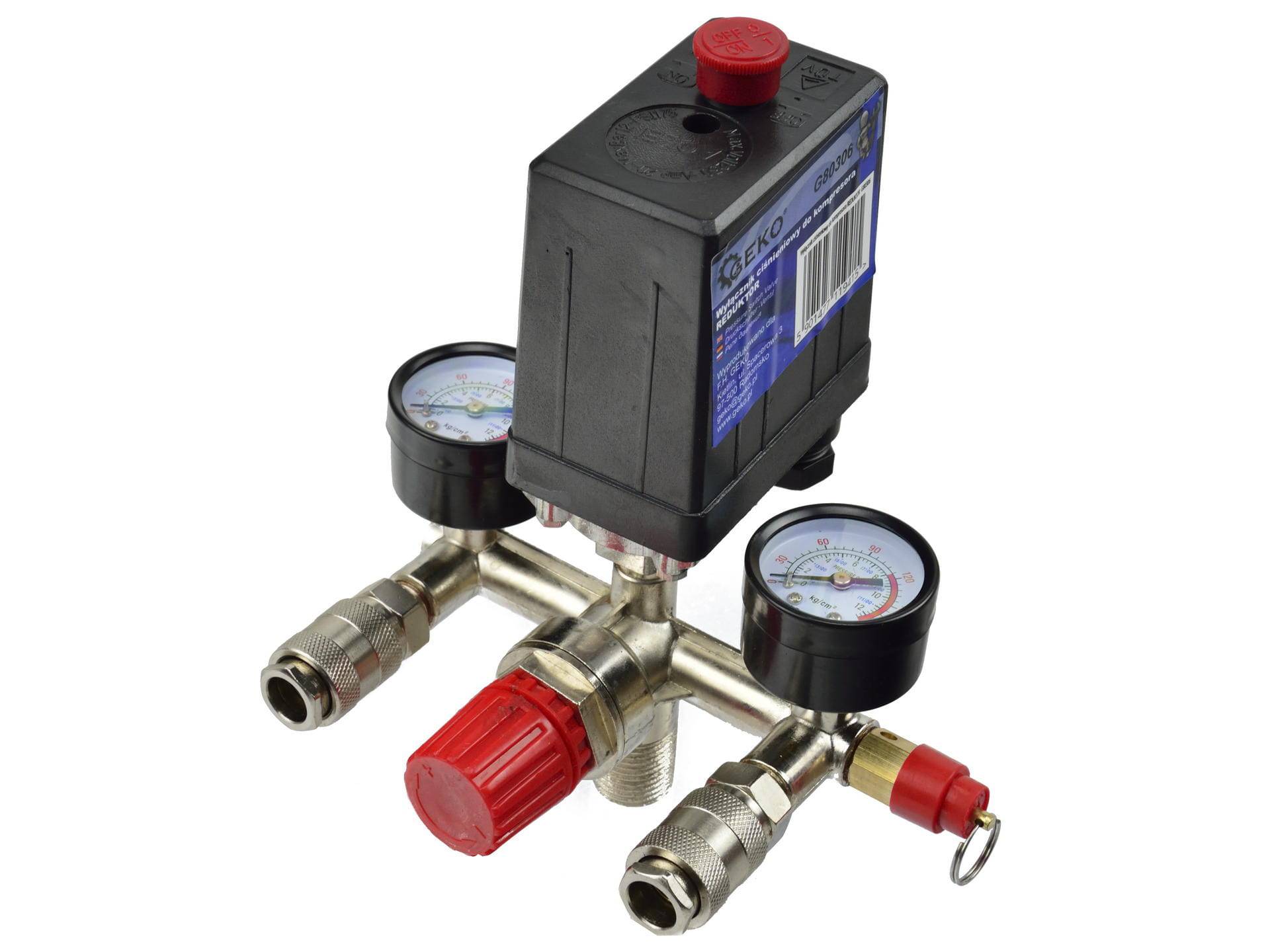 GEKO Pressostat pressostat réducteur/2 minuteries - Le Comptoir du Soudeur