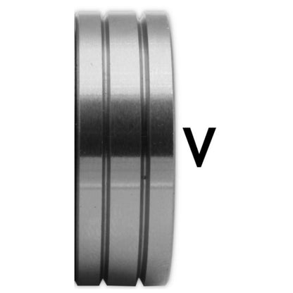 Galet acier 30x10x10 mm (Gorge en V)