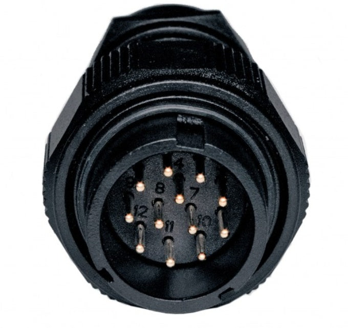 Connecteur de commande à 12 broches TIG - Le Comptoir du Soudeur