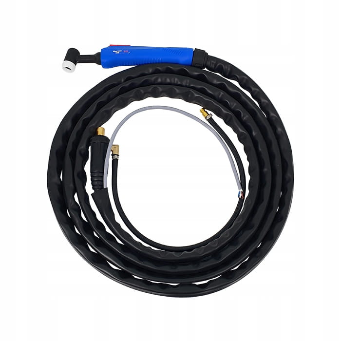 Torche TIG X35 T-17 - Longueur 4m, Refroidissement à Gaz, 125A AC / 140A DC, Débit Gaz 10-20 L/min - Sans Connecteur et Kit de Démarrage