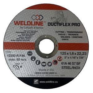 DISQUES À TRONÇONNER 125 x 1,6 x 22 (X50 pc) - - Le Comptoir du Soudeur
