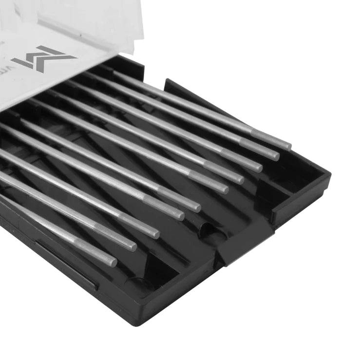 Lot de 10 électrodes tungstène grise 2% cérium - Le Comptoir du Soudeur