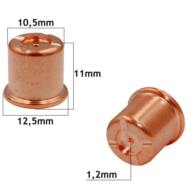 Buse cylindrique 1,2mm CB-50 Vogelmann (Paquet de 10) - Le Comptoir du Soudeur