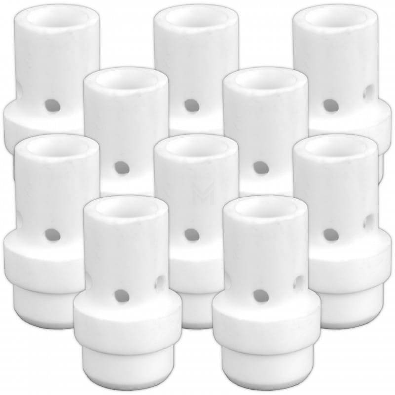Diffuseur de gaz en céramique blanc MB-36 (10 pièces) Vogelmann - Le Comptoir du Soudeur