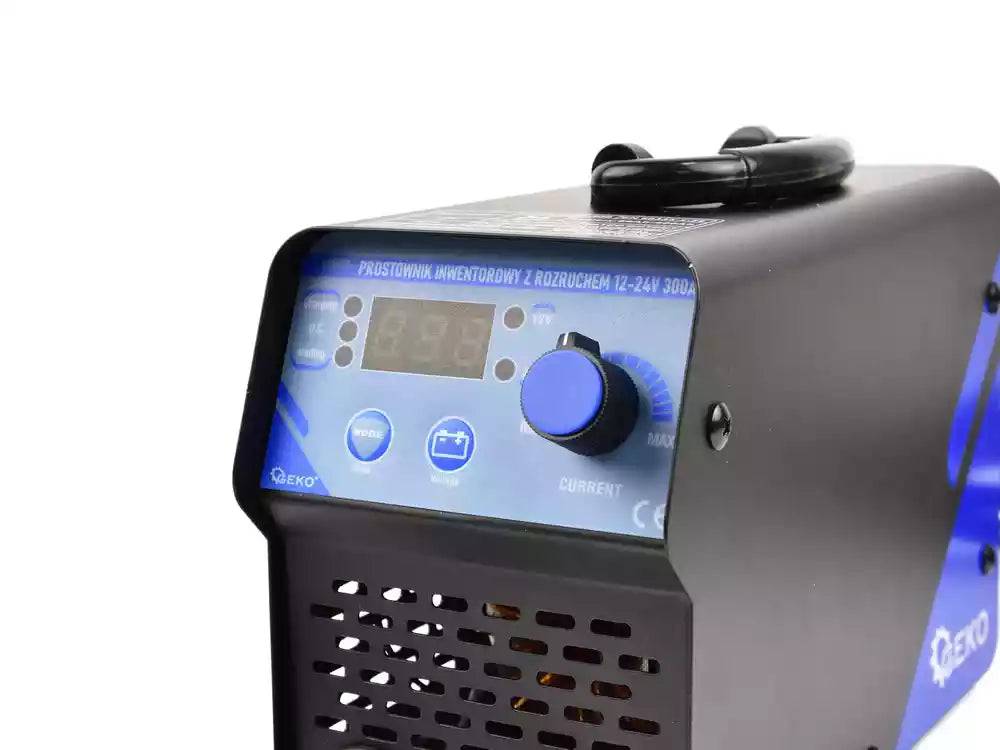 Geko Redresseur avec démarrage 12–24 V, 300 A - Le Comptoir du Soudeur