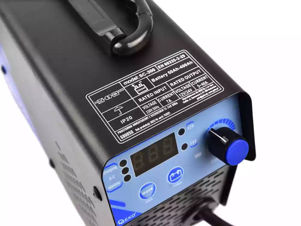 Geko Redresseur avec démarrage 12–24 V, 300 A - Le Comptoir du Soudeur