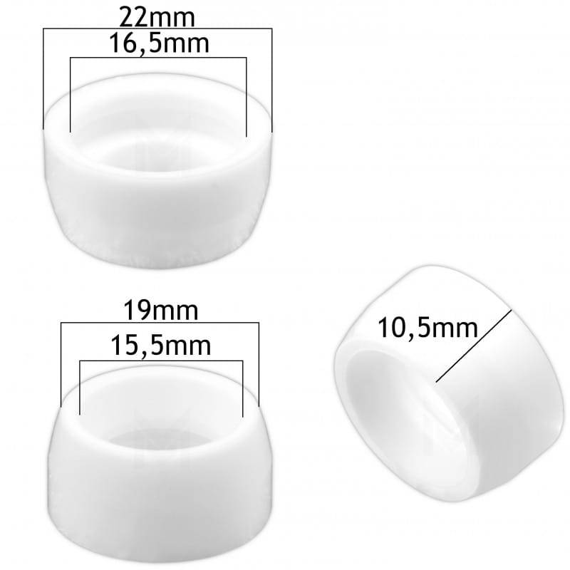 Isolateur avant (lot de 10) TIG SR-17 / SR-18 / SR-26 Vogelmann - Le Comptoir du Soudeur