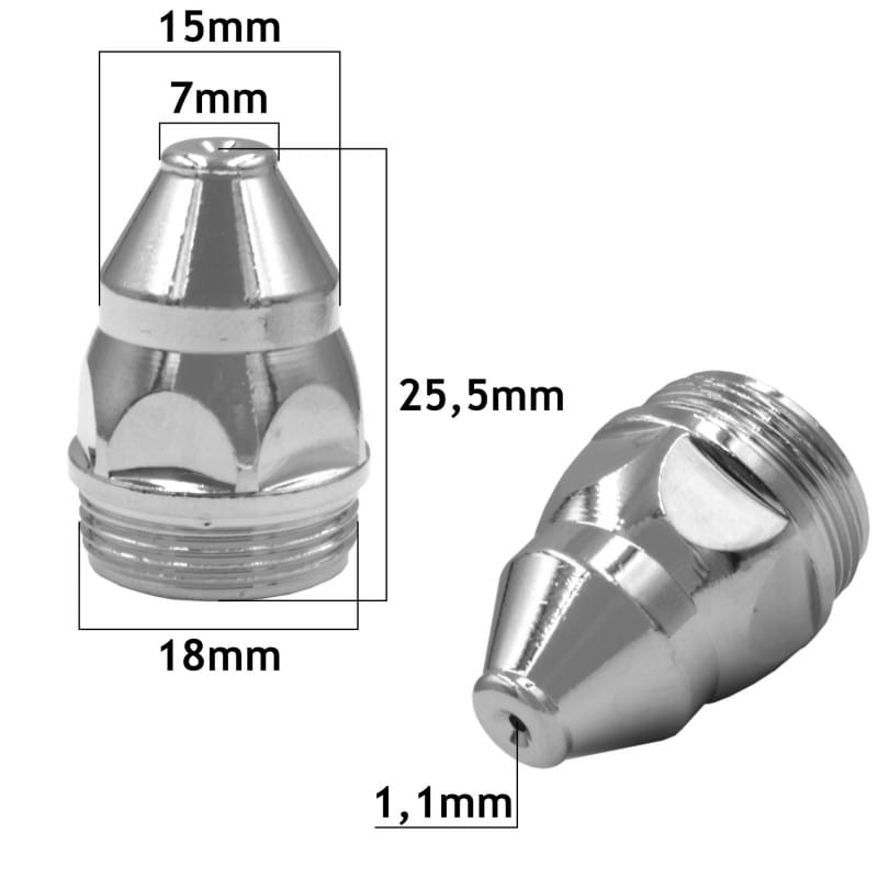 P-80 Buse 1.1mm (lot de 20) Vogelmann - Le Comptoir du Soudeur