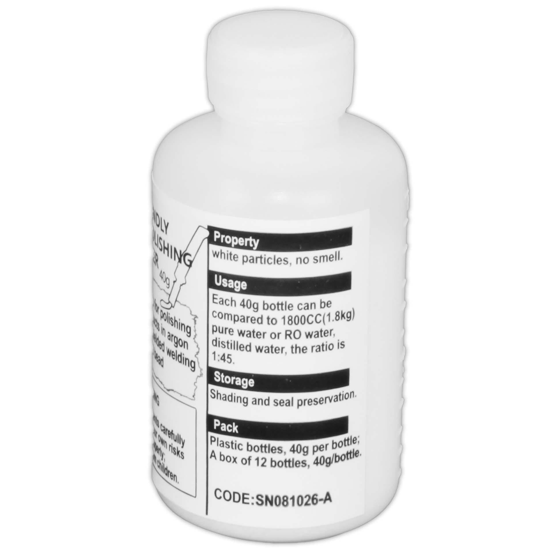 Poudre de nettoyage de soudure 40g Sherman WBC-100 Cleaner - Le Comptoir du Soudeur