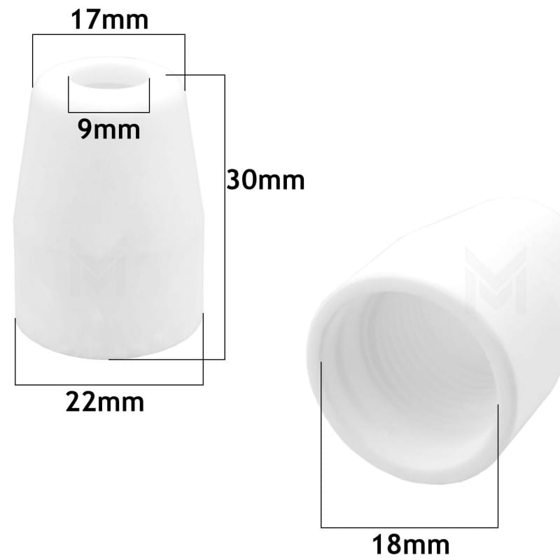 PT-31 Cuvette de protection en céramique (lot de 10) Vogelmann - Le Comptoir du Soudeur