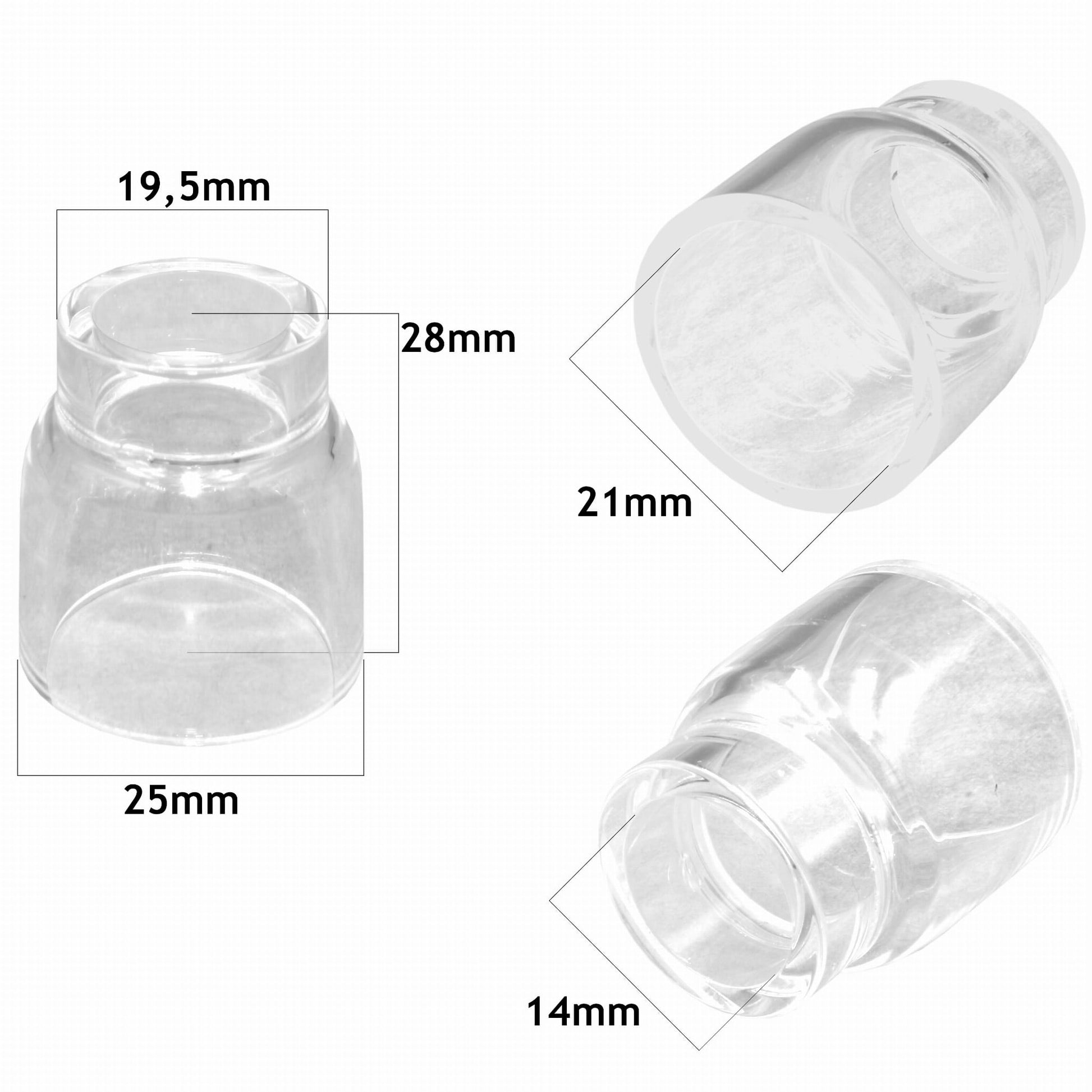 Vogelmann GlasQ kit T9/20 2,4 champagne - Le Comptoir du Soudeur