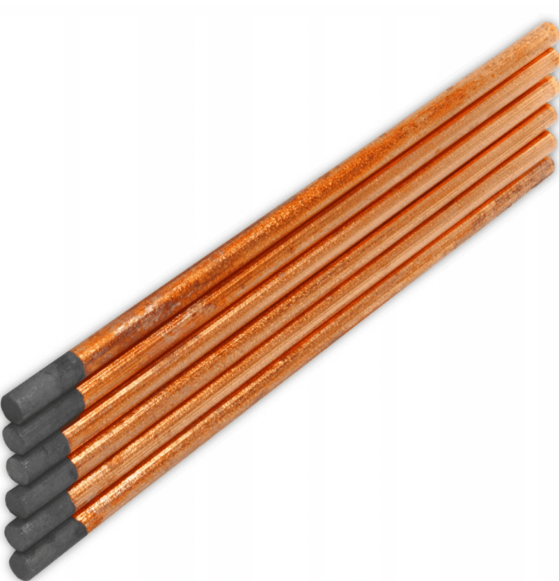 Pack de 100 pcs électrodes gougeage ARCAIR  Ø 4mm x 305mm - Le Comptoir du Soudeur